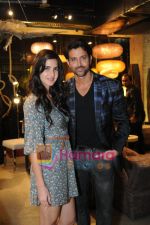 katrina kaif & hrithik roshan at the Launch of Suzanne Roshan_s The Charcoal Project in Andheri, Mumbai on 27th Feb 2011.JPG